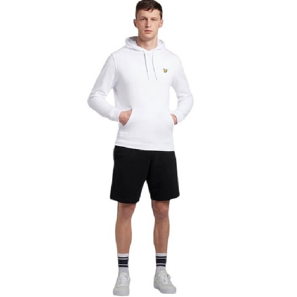 ΦΟΥΤΕΡ ESSENTIALS LS PULLOVER HOODIE  ΑΝΔΡΙΚΟ LYLE AND SCOTT WHITE