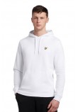 ΦΟΥΤΕΡ ESSENTIALS LS PULLOVER HOODIE  ΑΝΔΡΙΚΟ LYLE AND SCOTT WHITE