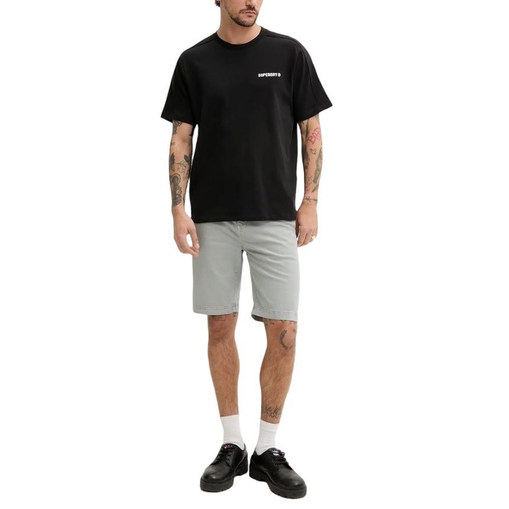 SUPERDRY D2 OVIN VINTAGE INTERNATIONAL SHORT ΣΟΡΤΣ ΑΝΔΡΙΚΟ GREY