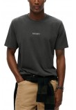 SUPERDRY D1 SDSW MICRO LOGO T-SHIRT ΜΠΛΟΥΖΑ ΑΝΔΡΙΚΗ WASHED BLACK
