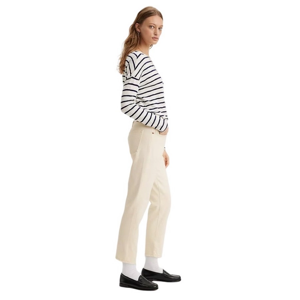 LEVIS 501® CROP WHITES ΠΑΝΤΕΛΟΝΙ ΓΥΝΑΙΚΕΙΟ WHITE