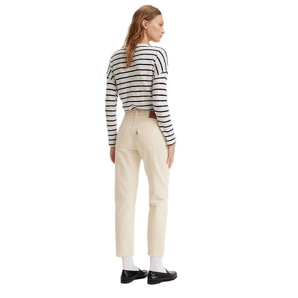 LEVIS 501® CROP WHITES ΠΑΝΤΕΛΟΝΙ ΓΥΝΑΙΚΕΙΟ WHITE