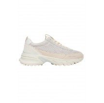 CALVIN KLEIN HIKE RUNNER LACE UP TECHMIX ΠΑΠΟΥΤΣΙ ΓΥΝΑΙΚΕΙΟ WHITE/GREY