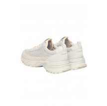 CALVIN KLEIN HIKE RUNNER LACE UP TECHMIX ΠΑΠΟΥΤΣΙ ΓΥΝΑΙΚΕΙΟ WHITE/GREY