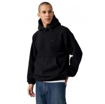 LEVIS® COZY UP MHOODIE ΦΟΥΤΕΡ ΜΠΛΟΥΖΑ ΑΝΔΡΙΚΗ BLACK
