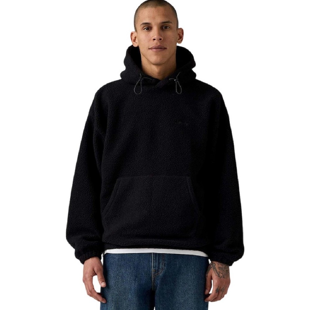 LEVIS® COZY UP MHOODIE ΦΟΥΤΕΡ ΜΠΛΟΥΖΑ ΑΝΔΡΙΚΗ BLACK