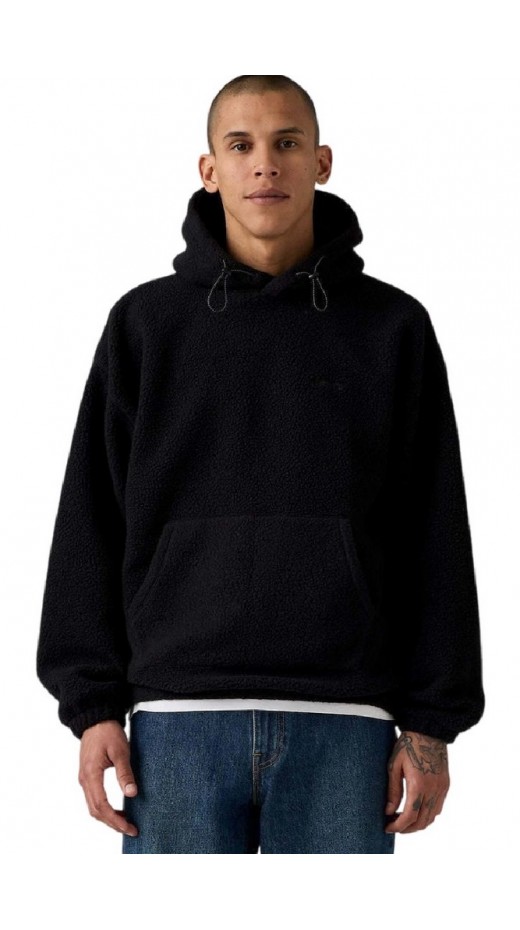 LEVIS® COZY UP HOODIE ΜΠΛΟΥΖΑ ΦΟΥΤΕΡ ΑΝΔΡΙΚΗ BLACK