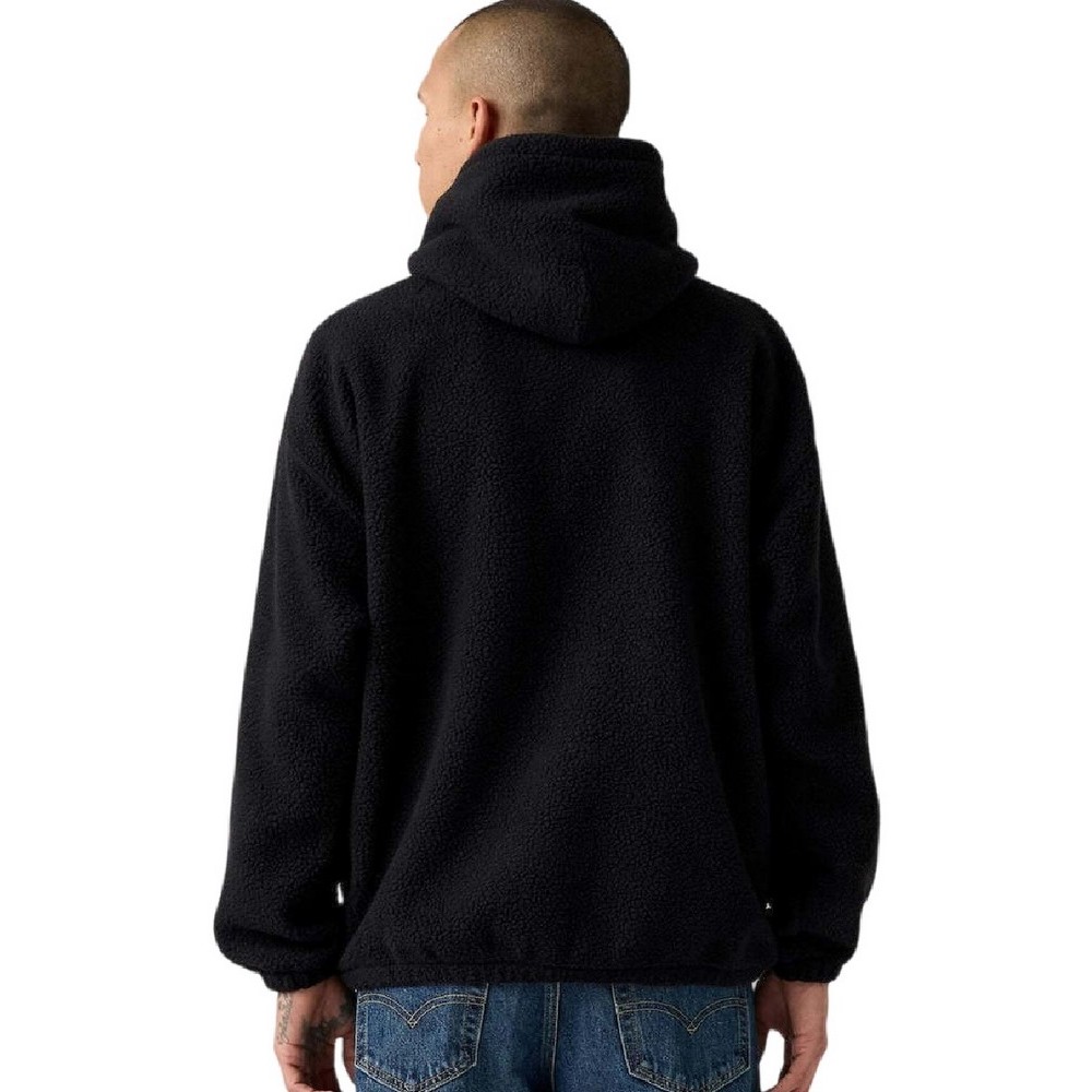 LEVIS® COZY UP MHOODIE ΦΟΥΤΕΡ ΜΠΛΟΥΖΑ ΑΝΔΡΙΚΗ BLACK