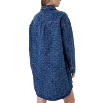 TOMMY JEANS RLX DNM SHIRT DRESS ΦΟΡΕΜΑ ΓΥΝΑΙΚΕΙΟ BLUΕ DENIM