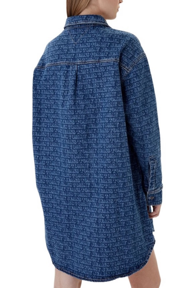 TOMMY JEANS RLX DNM SHIRT DRESS ΦΟΡΕΜΑ ΓΥΝΑΙΚΕΙΟ BLUΕ DENIM