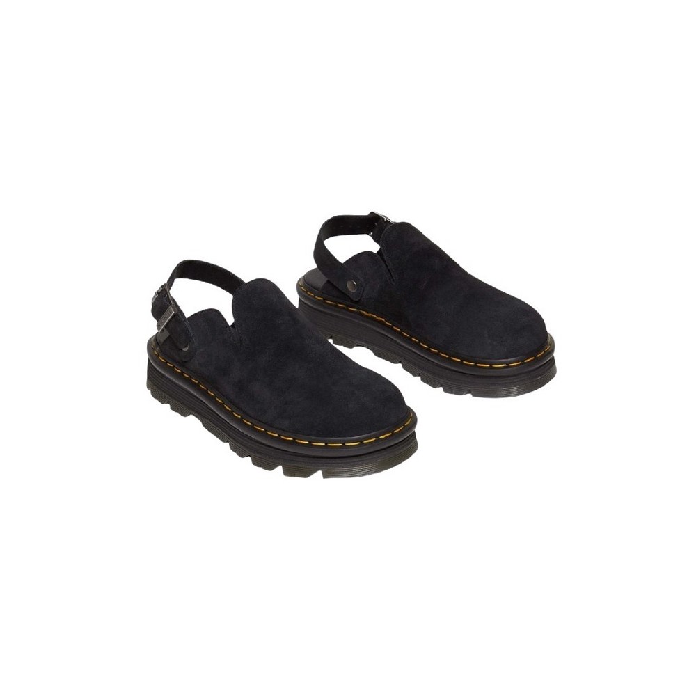 DR.MARTENS 31657001 ZEBZAG MULE EH SUEDE MB SLINGABACK ΠΕΔΙΛΟ ΓΥΝΑΙΚΕΙΟ BLACK