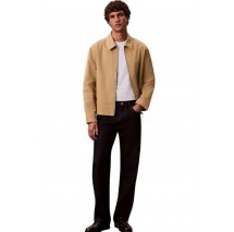 CALVIN KLEIN SUPIMA CHEST EMB CREWNECK T-SHIRT ΜΠΛΟΥΖΑ ΑΝΔΡΙΚΗ BRIGHT WHITE