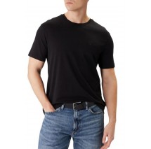 CALVIN KLEIN SUPIMA CHEST EMB CREWNECK T-SHIRT ΜΠΛΟΥΖΑ ΑΝΔΡΙΚΗ BLACK
