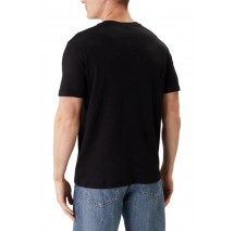 CALVIN KLEIN SUPIMA CHEST EMB CREWNECK T-SHIRT ΜΠΛΟΥΖΑ ΑΝΔΡΙΚΗ BLACK