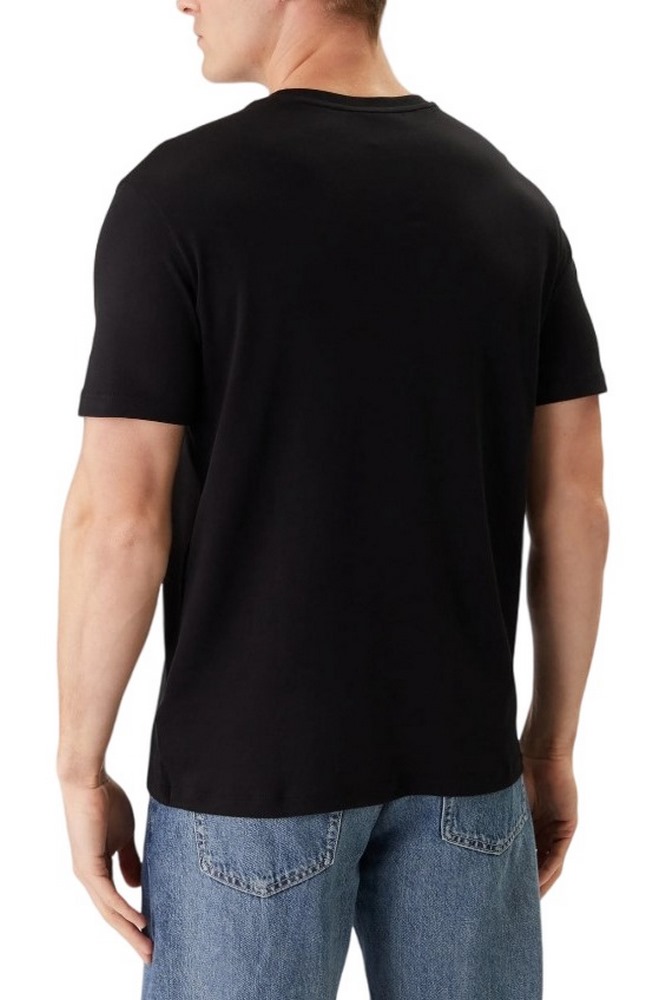 CALVIN KLEIN SUPIMA CHEST EMB CREWNECK T-SHIRT ΜΠΛΟΥΖΑ ΑΝΔΡΙΚΗ BLACK