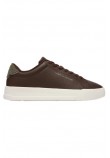 TOMMY HILFIGER COURT LTH DETAIL ESS ΠΑΠΟΥΤΣΙ ΑΝΔΡΙΚΟ BROWN