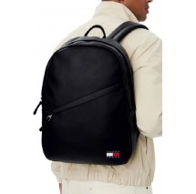 TOMMY JEANS DAILY PU BACKPACK ΤΣΑΝΤΑ ΑΝΔΡΙΚΗ BLACK