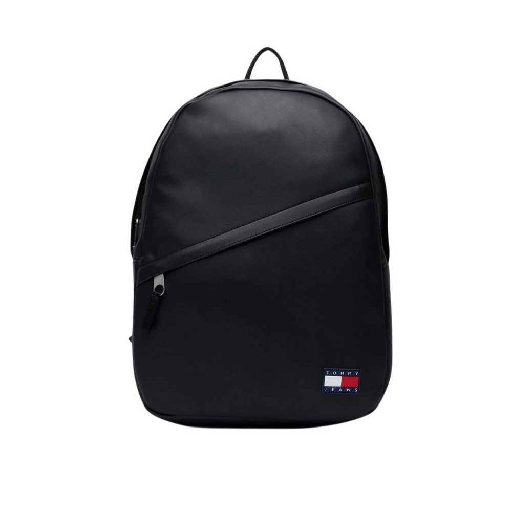 TOMMY JEANS DAILY PU BACKPACK ΤΣΑΝΤΑ ΑΝΔΡΙΚΗ BLACK