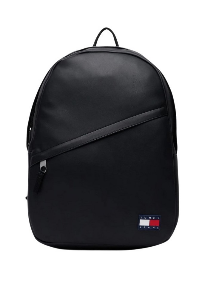 TOMMY JEANS DAILY PU BACKPACK ΤΣΑΝΤΑ ΑΝΔΡΙΚΗ BLACK