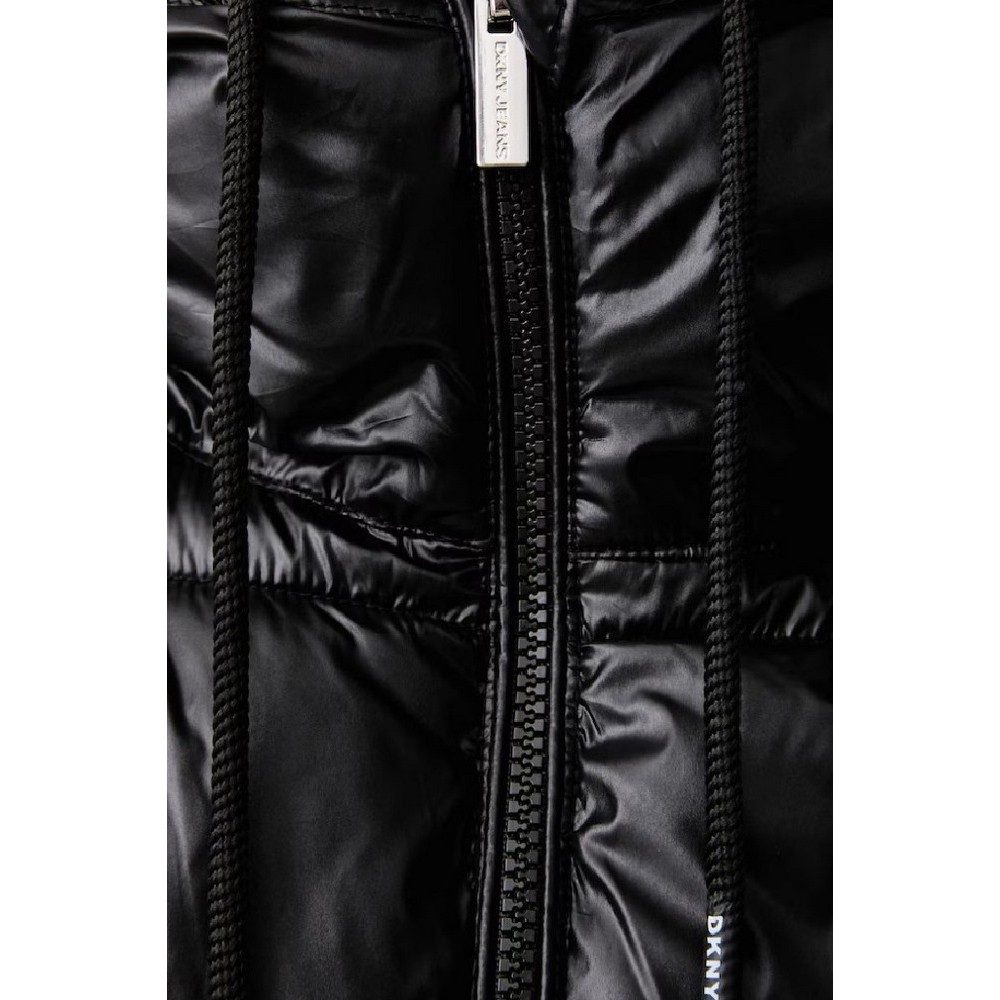DKNY JACKET ΜΠΟΥΦΑΝ ΓΥΝΑΙΚΕΙΟ BLACK