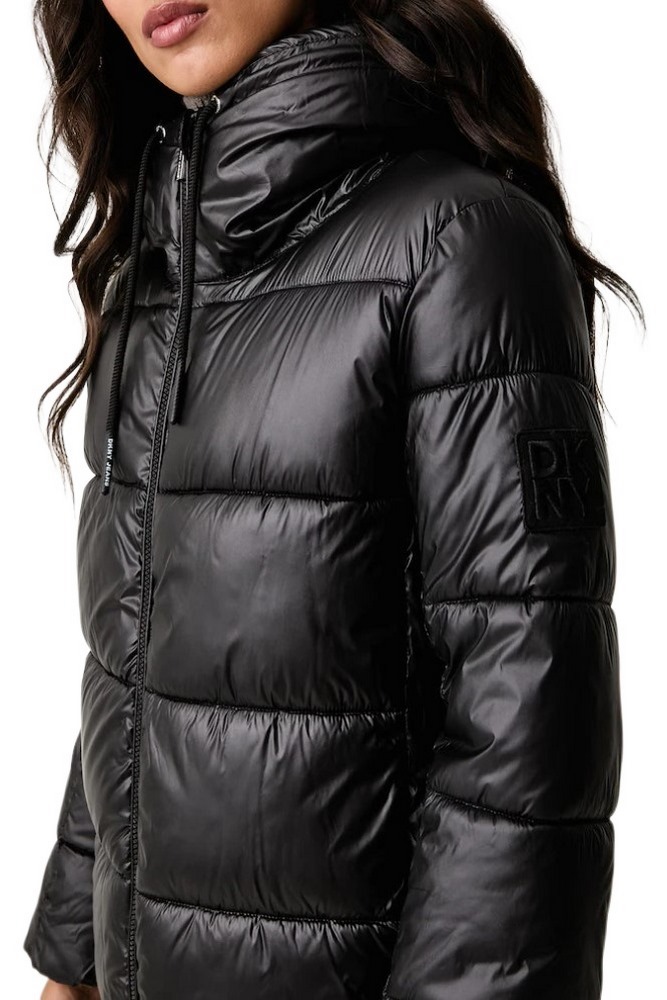 DKNY JACKET ΜΠΟΥΦΑΝ ΓΥΝΑΙΚΕΙΟ BLACK
