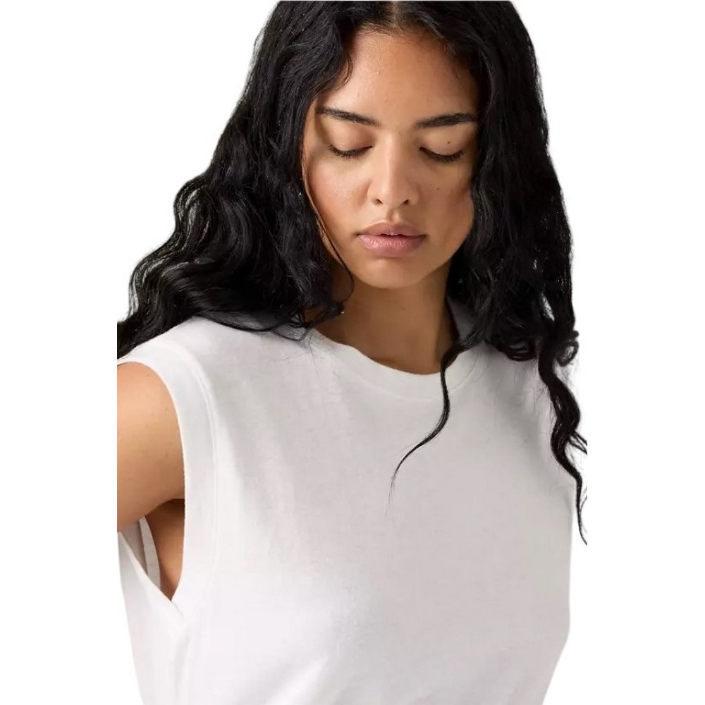 LEVIS BOXY TANK T-SHIRT ΜΠΛΟΥΖΑ ΓΥΝΑΙΚΕΙΑ WHITE