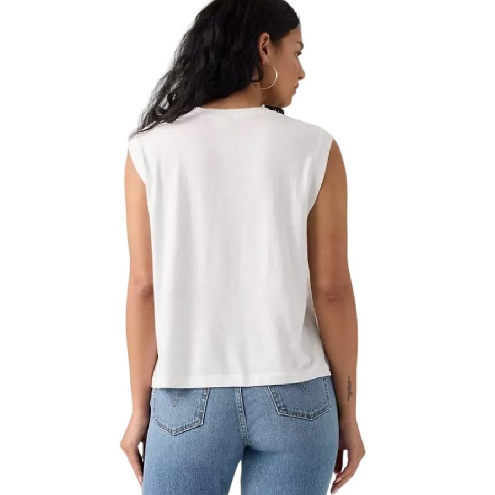 LEVIS BOXY TANK T-SHIRT ΜΠΛΟΥΖΑ ΓΥΝΑΙΚΕΙΑ WHITE