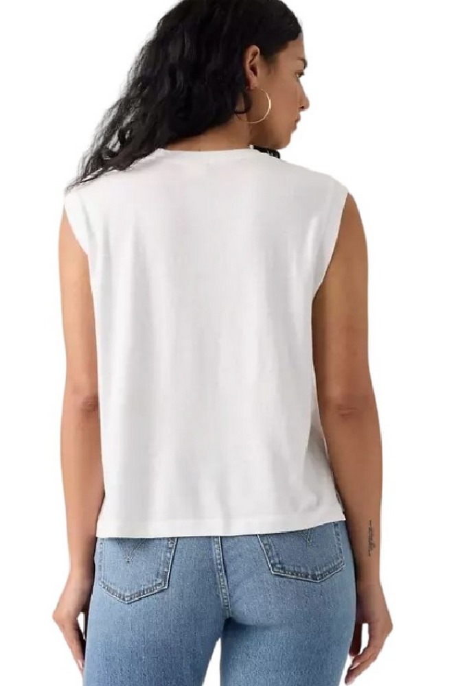 LEVIS BOXY TANK T-SHIRT ΜΠΛΟΥΖΑ ΓΥΝΑΙΚΕΙΑ WHITE