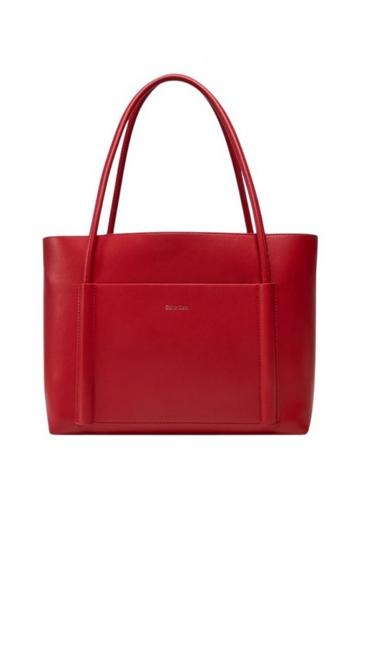 CALVIN KLEIN LINN MEDIUM SHOPPER ΤΣΑΝΤΑ ΓΥΝΑΙΚΕΙΑ RED