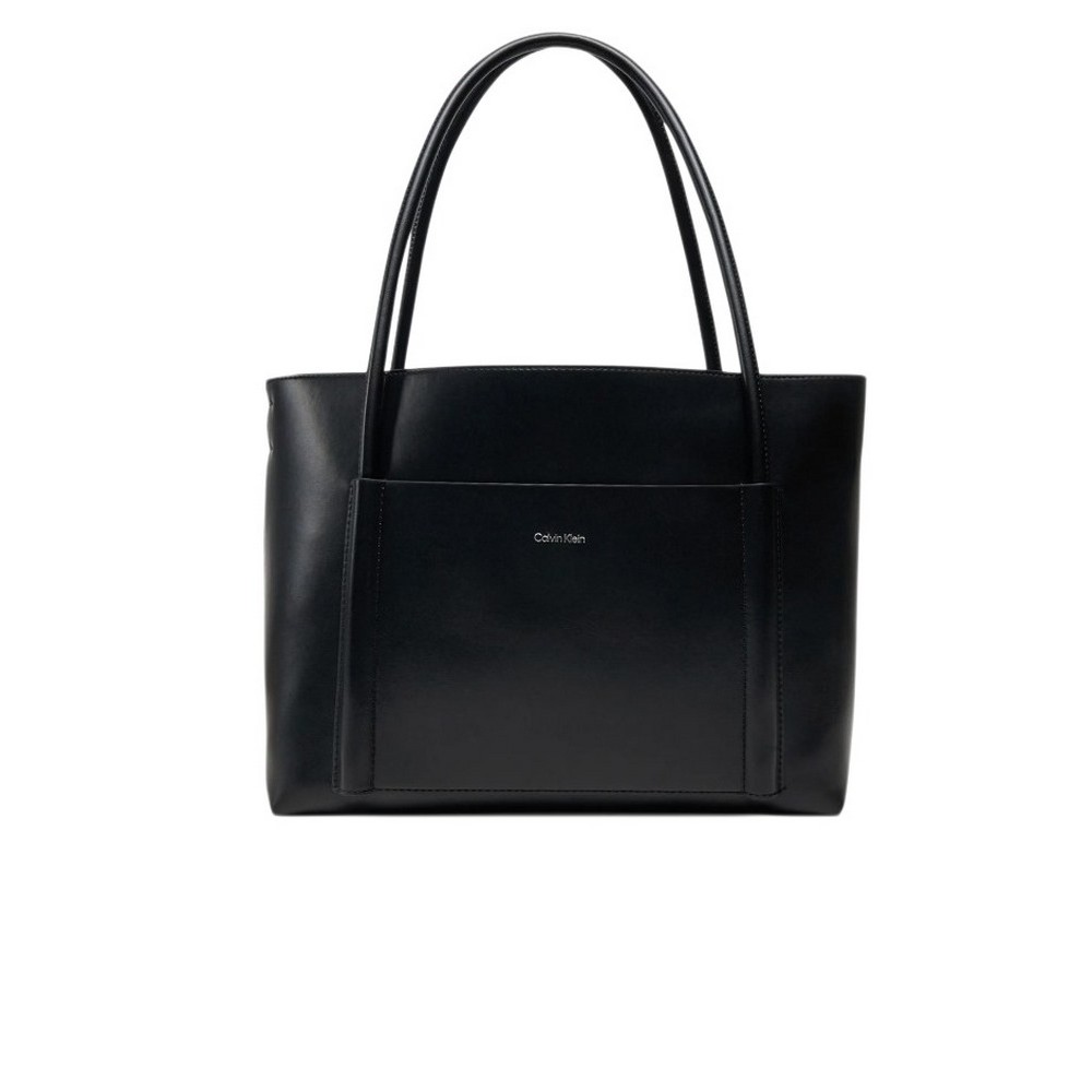 CALVIN KLEIN LINN MEDIUM SHOPPER ΤΣΑΝΤΑ ΓΥΝΑΙΚΕΙΑ BLACK