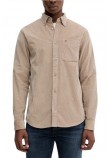 TOMMY JEANS REG BABY CORD SHIRT EXT ΠΟΥΚΑΜΙΣΟ ΑΝΔΡΙΚΟ TAUPE