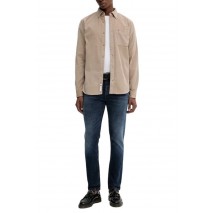 TOMMY JEANS REG BABY CORD SHIRT EXT ΠΟΥΚΑΜΙΣΟ ΑΝΔΡΙΚΟ TAUPE