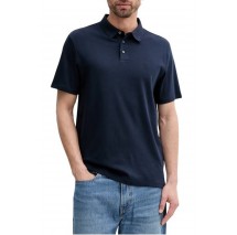 CALVIN KLEIN SS SUPIMA CHEST EMB POLO T-SHIRT ΜΠΛΟΥΖΑ ΑΝΔΡΙΚΗ NAVY