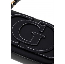 GUESS RUBY FLAP SHOULDER BAG ΤΣΑΝΤΑ ΓΥΝΑΙΚΕΙΑ BLACK