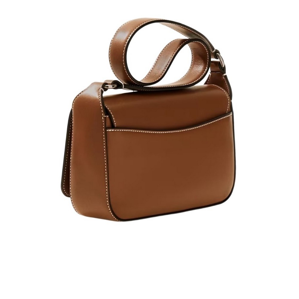 GUESS RUBY FLAP SHOULDER BAG ΤΣΑΝΤΑ ΓΥΝΑΙΚΕΙΑ CARAMEL