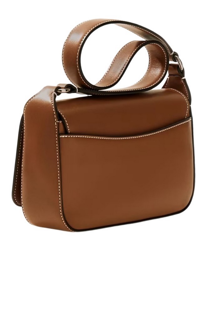 GUESS RUBY FLAP SHOULDER BAG ΤΣΑΝΤΑ ΓΥΝΑΙΚΕΙΑ CARAMEL