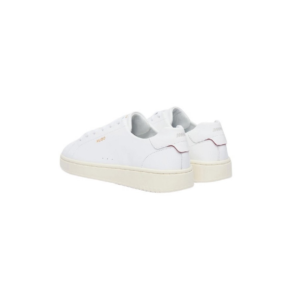 HUGO BOSS NESTON TENN LACE UP SNEAKERS ΠΑΠΟΥΤΣΙ ΑΝΔΡΙΚΟ WHITE