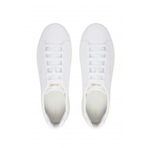 HUGO BOSS NESTON TENN LACE UP SNEAKERS ΠΑΠΟΥΤΣΙ ΑΝΔΡΙΚΟ WHITE