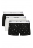 CALVIN KLEIN LOW RISE TRUNK 3PK ΕΣΩΡΟΥΧΟ ΑΝΔΡΙΚΟ CK BLACK