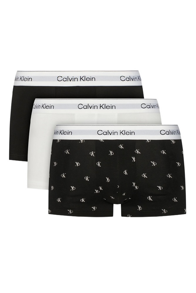 CALVIN KLEIN LOW RISE TRUNK 3PK ΕΣΩΡΟΥΧΟ ΑΝΔΡΙΚΟ CK BLACK