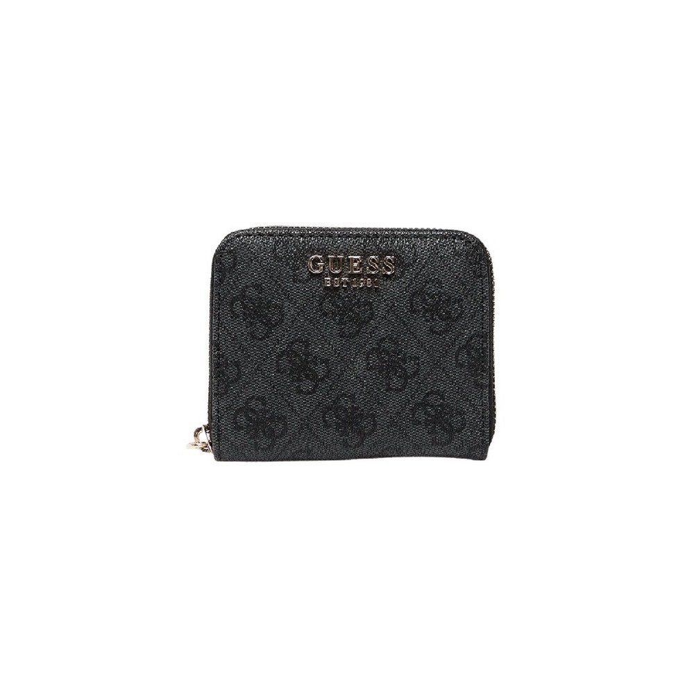 GUESS LAUREL II SLG SMALL ZIP AROUND ΠΟΡΤΟΦΟΛΙ ΓΥΝΑΙΚΕΙΟ GREY