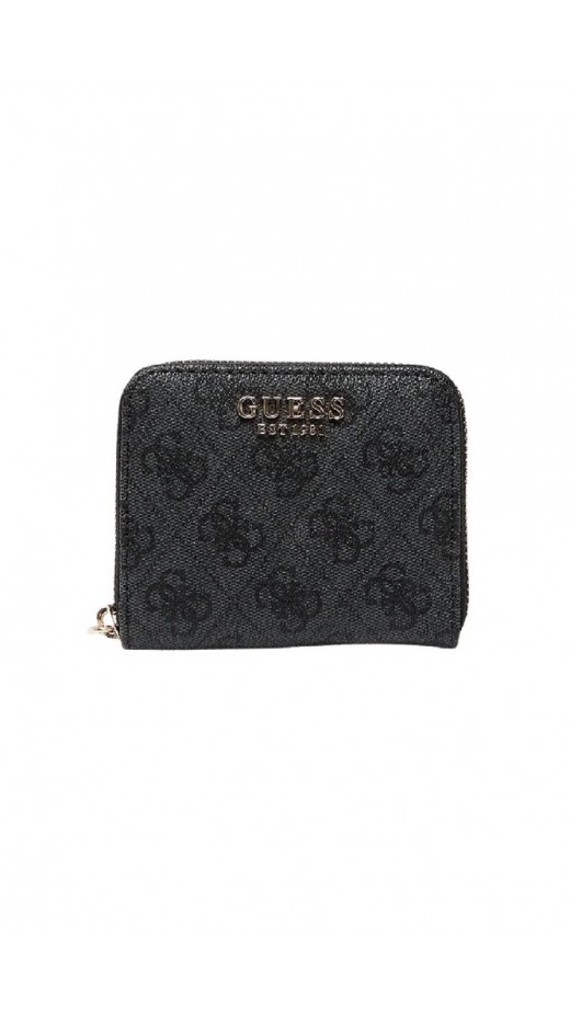 GUESS LAUREL II SLG SMALL ZIP AROUND ΠΟΡΤΟΦΟΛΙ ΓΥΝΑΙΚΕΙΟ GREY