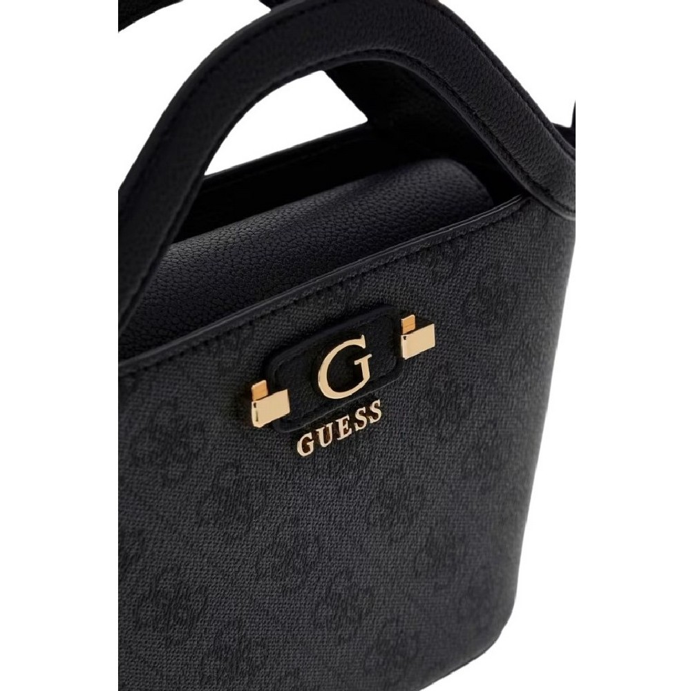 GUESS LINDSEY MINI TOTE ΤΣΑΝΤΑ ΓΥΝΑΙΚΕΙΑ DARK GREY