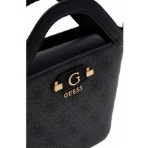 GUESS LINDSEY MINI TOTE ΤΣΑΝΤΑ ΓΥΝΑΙΚΕΙΑ DARK GREY