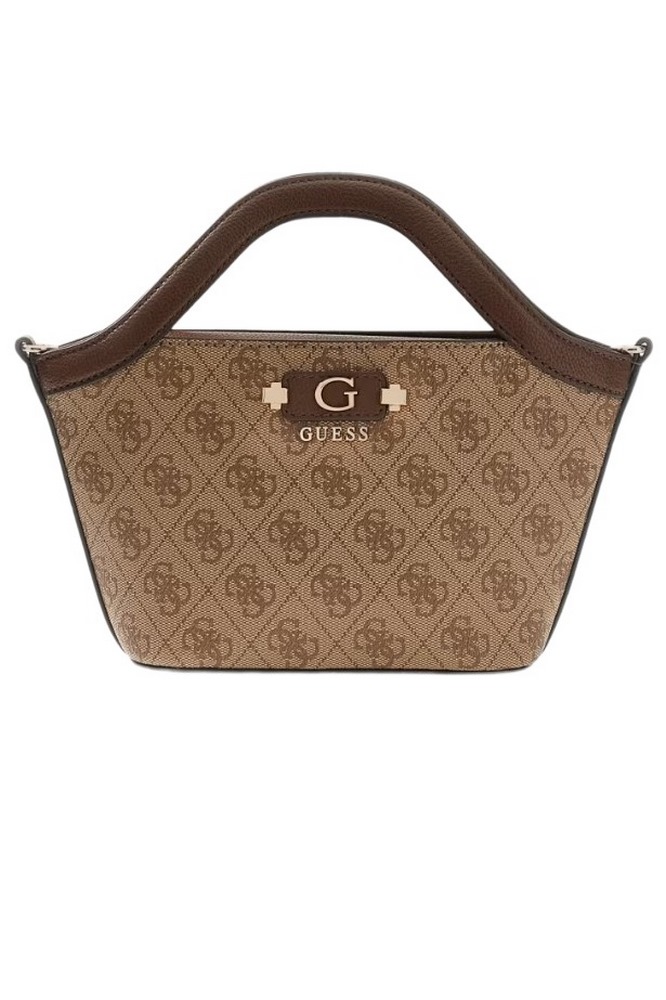 GUESS LINDSEY MINI TOTE ΤΣΑΝΤΑ ΓΥΝΑΙΚΕΙΑ LATTE