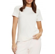 GUESS COLETTE T-SHIRT ΜΠΛΟΥΖΑ ΓΥΝΑΙΚΕΙΑ OFF WHITE
