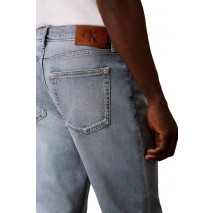 CALVIN KLEIN JEANS CLASSIC TAPER SAGE STONE ΤΖΙΝ ΠΑΝΤΕΛΟΝΙ ΑΝΔΡΙΚΟ WASHED DENIM
