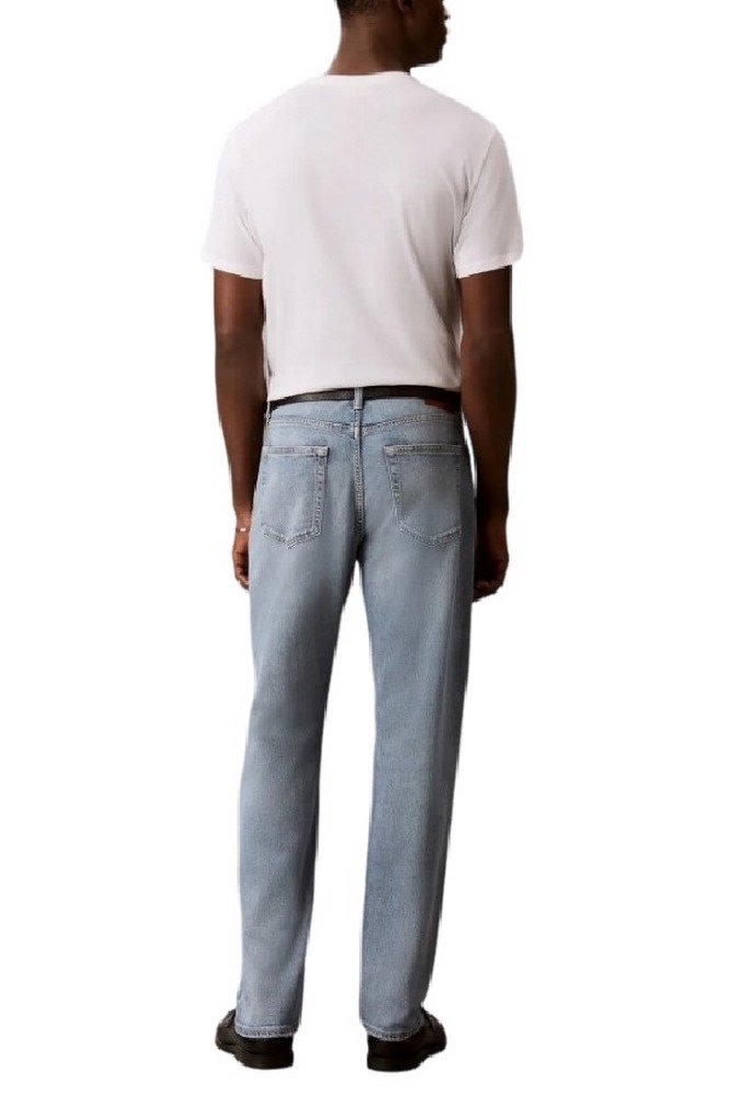 CALVIN KLEIN JEANS CLASSIC TAPER SAGE STONE ΤΖΙΝ ΠΑΝΤΕΛΟΝΙ ΑΝΔΡΙΚΟ WASHED DENIM