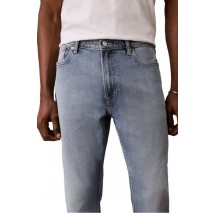 CALVIN KLEIN JEANS CLASSIC TAPER SAGE STONE ΤΖΙΝ ΠΑΝΤΕΛΟΝΙ ΑΝΔΡΙΚΟ WASHED DENIM
