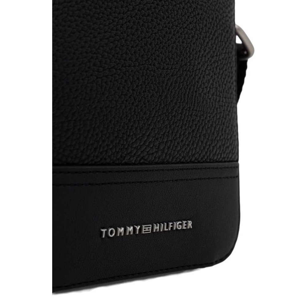TOMMY HILFIGER CENTRAL MINI REPORTER ΤΣΑΝΤΑ ΑΝΔΡΙΚΗ BLACK